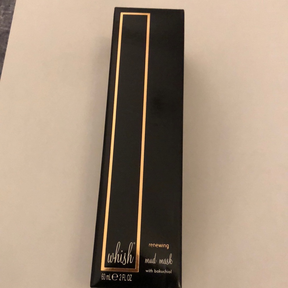 Whish Beauty Renewing Mud Mask with Bakuchiol 2 fl oz New